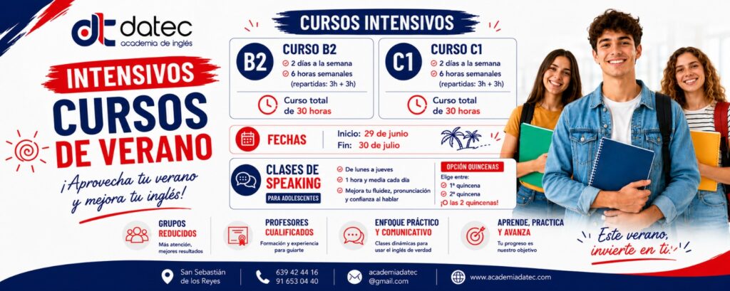 CursosInglesVeranoSan SebastiandelosReyes